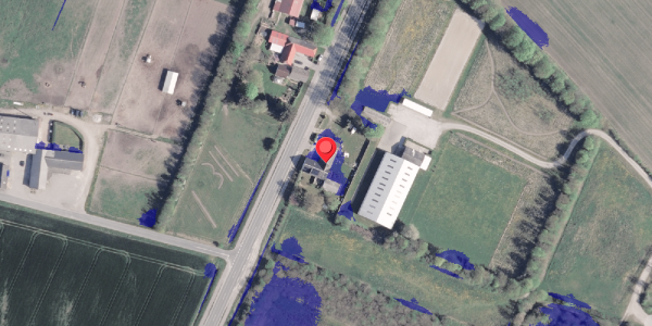Ekstrem regn på Hadsundvej 310, 8981 Spentrup