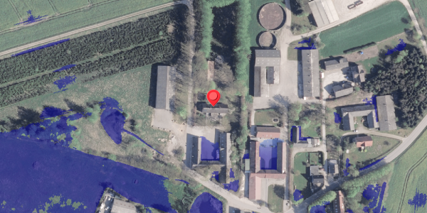 Ekstrem regn på Splitad 4, 8970 Havndal