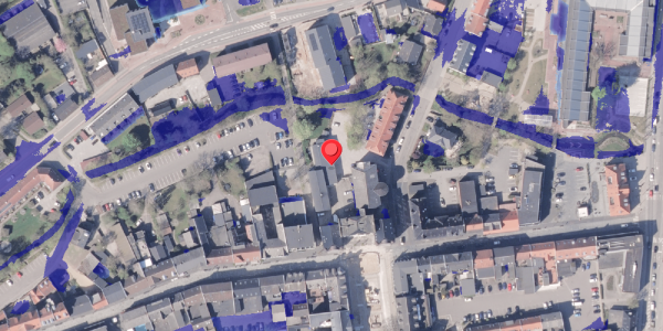 Ekstrem regn på Aabygade 1C, . 4, 8300 Odder