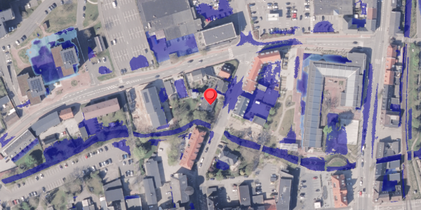 Ekstrem regn på Aabygade 7, 8300 Odder