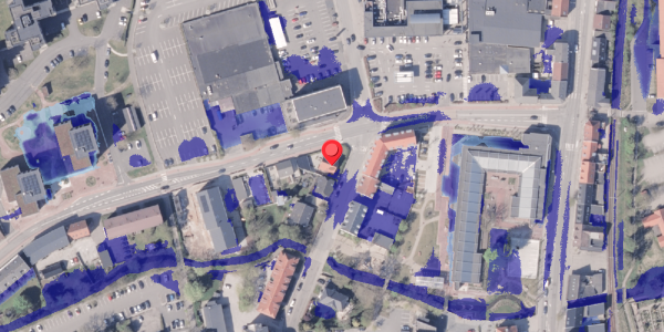 Ekstrem regn på Aabygade 11, 8300 Odder