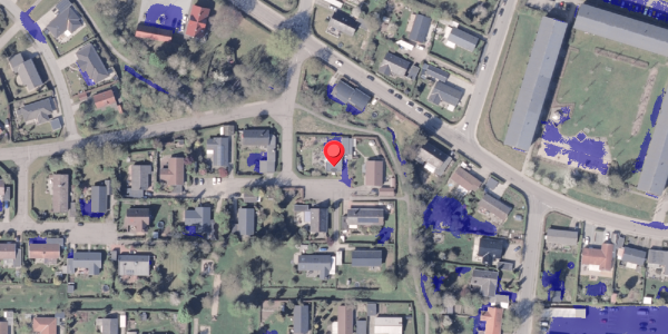 Ekstrem regn på Aahaven 1, 8300 Odder