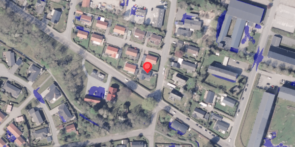 Ekstrem regn på Aahavevej 1A, 8300 Odder