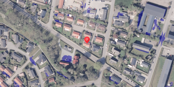 Ekstrem regn på Aahavevej 1C, 8300 Odder