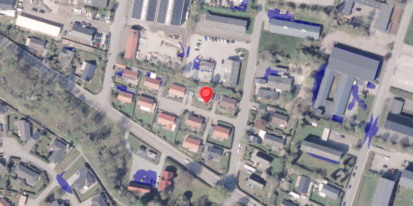 Ekstrem regn på Aahavevej 1I, 8300 Odder