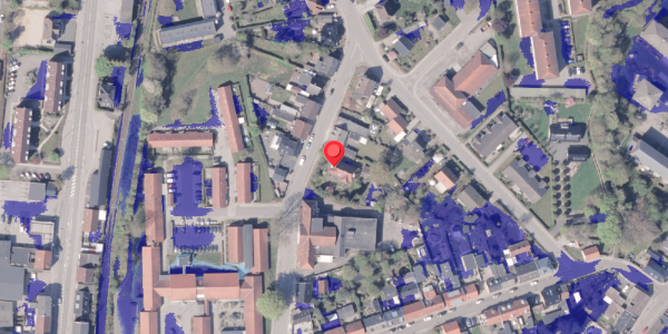 Ekstrem regn på Aaholmsgade 8, 8300 Odder