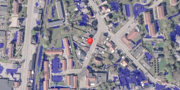Ekstrem regn på Aaholmsgade 9, 8300 Odder
