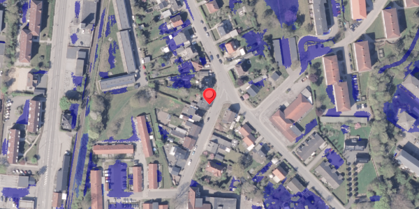 Ekstrem regn på Aaholmsgade 13, 8300 Odder