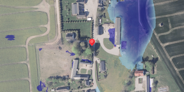 Ekstrem regn på Aalstrupvej 38, 8300 Odder