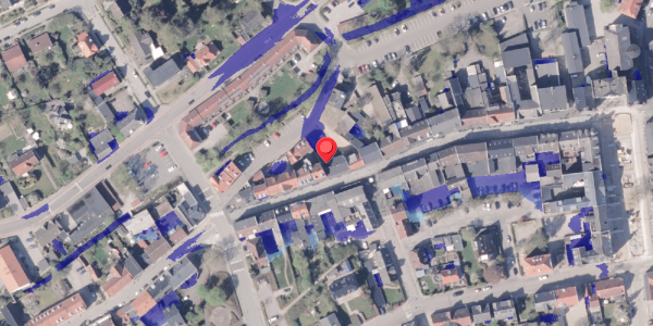Ekstrem regn på Aaparkeringen 10, 8300 Odder