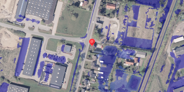 Ekstrem regn på Århusvej 86, 8300 Odder