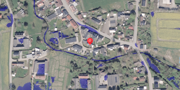 Ekstrem regn på Aastrædet 1, 8300 Odder