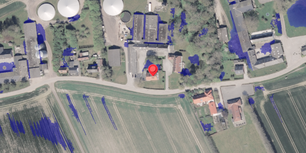 Ekstrem regn på Alrøvej 360, . , 8300 Odder