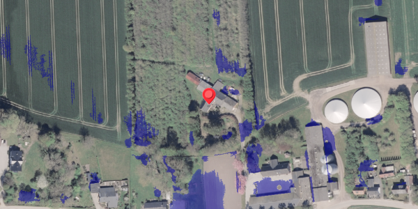 Ekstrem regn på Alrøvej 374B, . , 8300 Odder