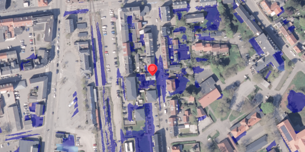 Ekstrem regn på Asylgade 14, 8300 Odder