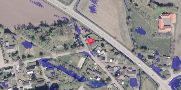 Ekstrem regn på Balshavevej 76, 8300 Odder