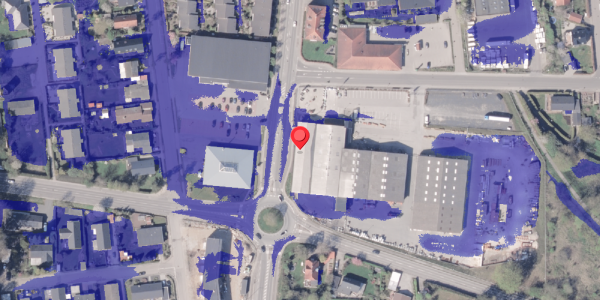 Ekstrem regn på Banegårdsgade 27, . , 8300 Odder