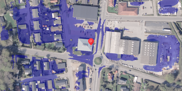 Ekstrem regn på Banegårdsgade 32, . , 8300 Odder