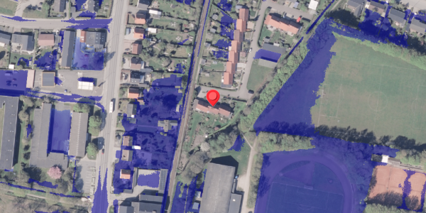 Ekstrem regn på Bisgaardsparken 18, 8300 Odder