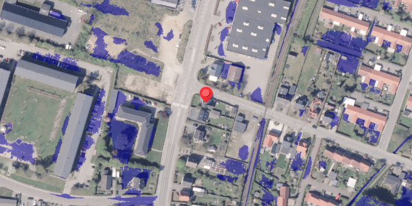Ekstrem regn på Bisgaardsvej 2, 8300 Odder