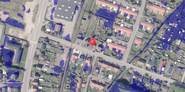 Ekstrem regn på Bisgaardsvej 7, 8300 Odder
