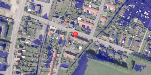 Ekstrem regn på Bisgaardsvej 14, 8300 Odder