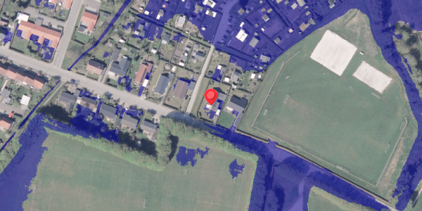 Ekstrem regn på Bisgaardsvej 27, 8300 Odder