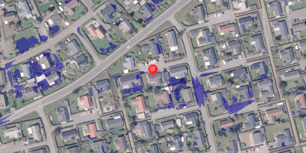 Ekstrem regn på Blegevej 10, 8300 Odder