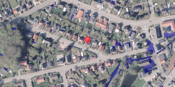 Ekstrem regn på Borgbjergalle 6, 8300 Odder