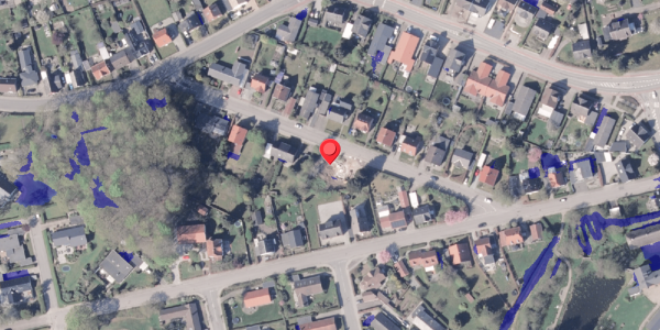 Ekstrem regn på Borgbjergalle 7, 8300 Odder