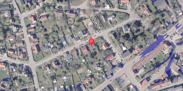 Ekstrem regn på Borgergade 7, 8300 Odder