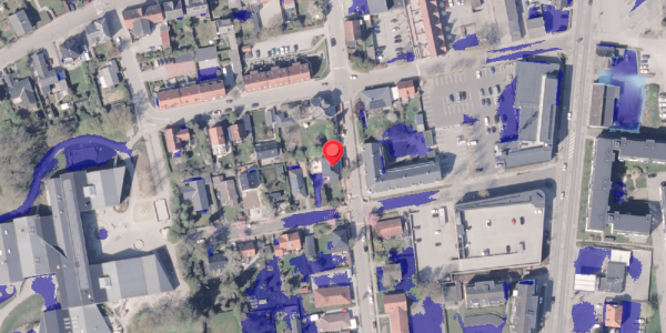 Ekstrem regn på Boulevarden 8, 8300 Odder