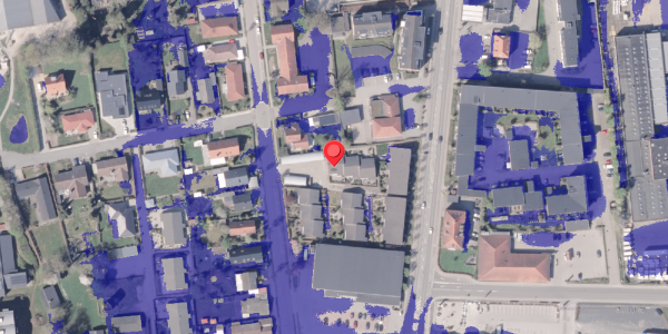 Ekstrem regn på Boulevarden 17A, 8300 Odder