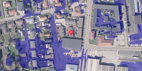 Ekstrem regn på Boulevarden 21D, 8300 Odder