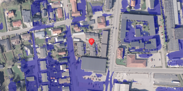 Ekstrem regn på Boulevarden 21F, 8300 Odder