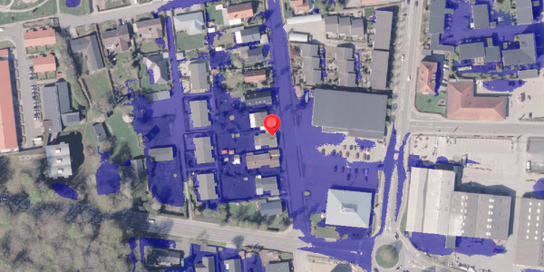 Ekstrem regn på Boulevarden 30, 8300 Odder