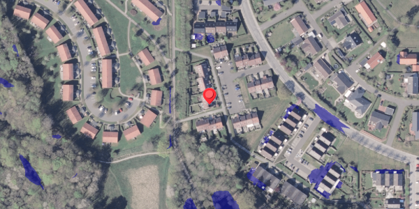 Ekstrem regn på Christianslund 86F, 8300 Odder