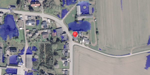 Ekstrem regn på Drammelstrupvej 12, 8300 Odder