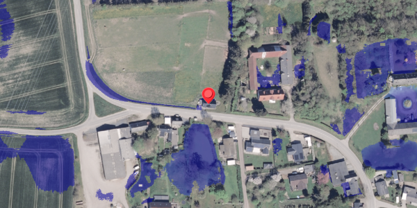 Ekstrem regn på Drammelstrupvej 22, 8300 Odder