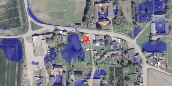 Ekstrem regn på Drammelstrupvej 29, 8300 Odder