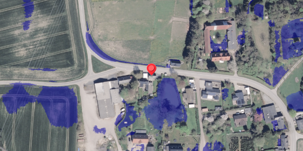 Ekstrem regn på Drammelstrupvej 35, 8300 Odder