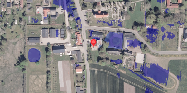 Ekstrem regn på Dyngbyvej 13, 8300 Odder