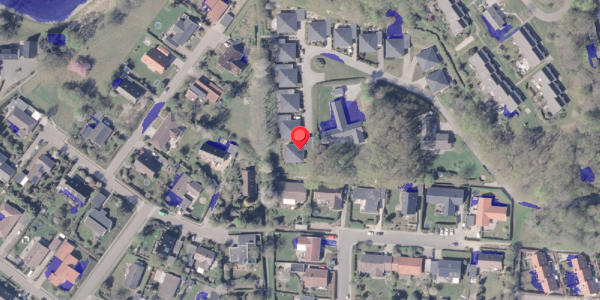 Ekstrem regn på Egelunden 26, 8300 Odder