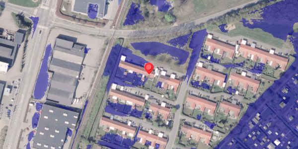 Ekstrem regn på Enghaven 25B, 8300 Odder
