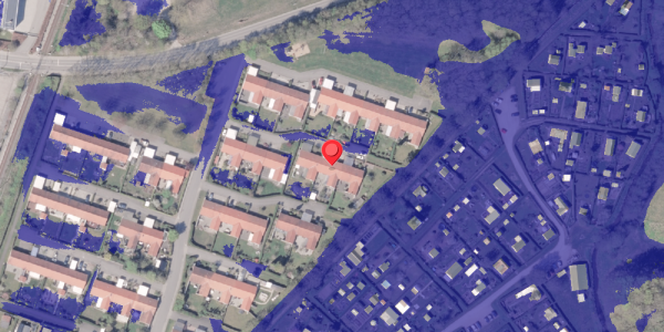 Ekstrem regn på Enghaven 32, 8300 Odder