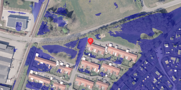 Ekstrem regn på Enghaven 36, 8300 Odder