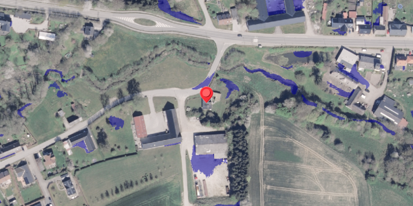 Ekstrem regn på Fillerupvej 1, 8300 Odder