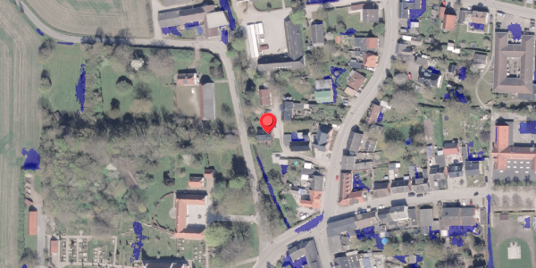 Ekstrem regn på Fiskergade 3, 8300 Odder
