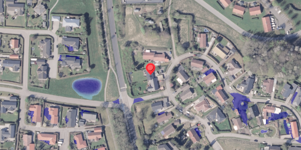 Ekstrem regn på Frederikshaldparken 1B, 8300 Odder