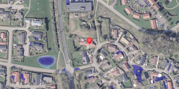 Ekstrem regn på Frederikshaldparken 3A, 8300 Odder
